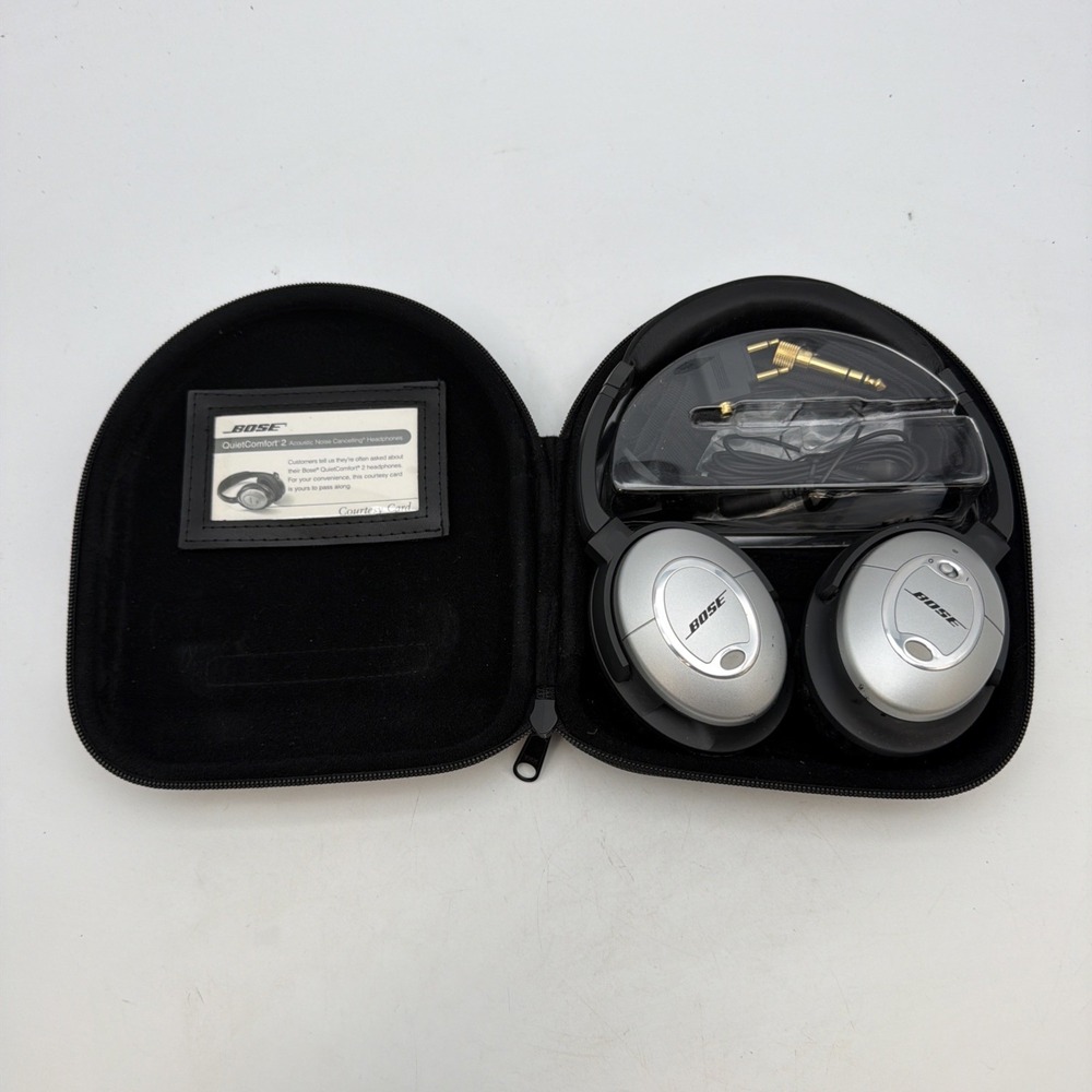Bose QuietComfort 15 On The Ear Acoustic Noise Cancelling Headphones